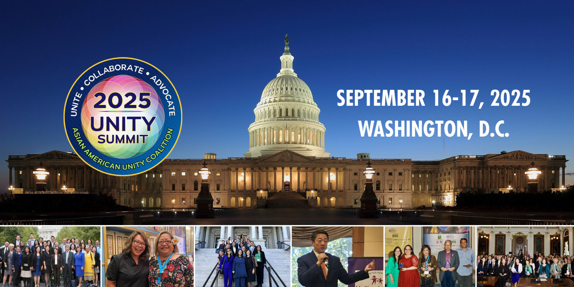 Unity Summit Banner Website